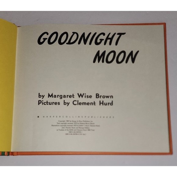 Goodnight Moon hard cover book 1975 - Picture 3 of 4